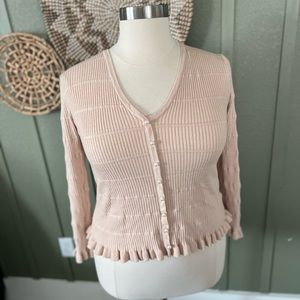 Alice Blue | Blush Pearl Sweater